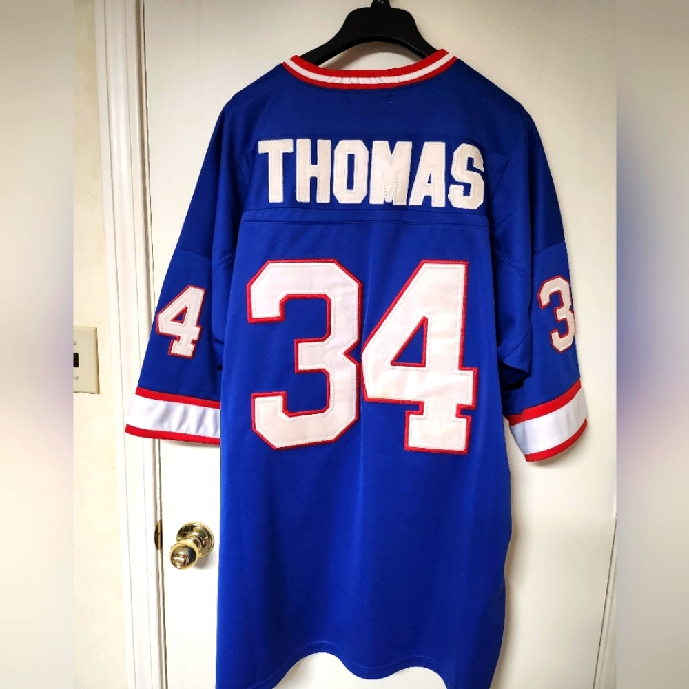 Thurman Thomas Mitchell and Ness Buffalo Bills Jersey.  Size 56